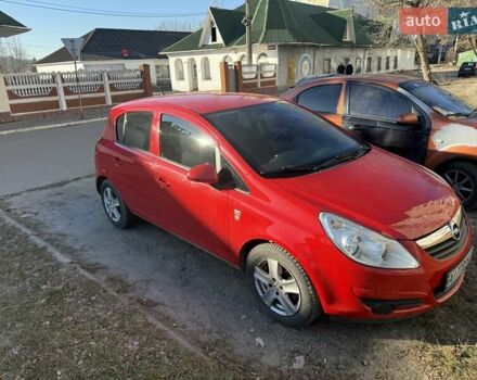 Красный Опель Корса, объемом двигателя 1.23 л и пробегом 153 тыс. км за 5500 $, фото 3 на Automoto.ua