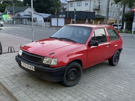 Опель Корса 1986 в Стрые на Automoto.ua Красный Опель Корса, объемом двигателя 1.5 л и пробегом 3 тыс. км за 650 $, фото 1 на Automoto.ua