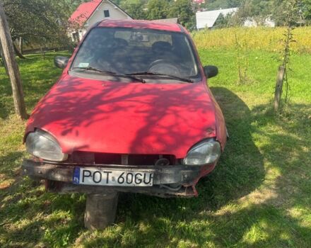 Червоний Опель Корса, об'ємом двигуна 1.2 л та пробігом 280 тис. км за 250 $, фото 1 на Automoto.ua