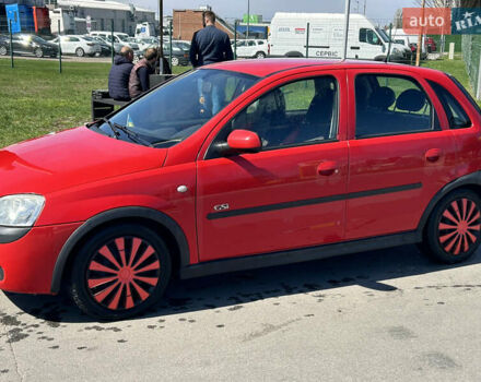 Красный Опель Корса, объемом двигателя 1.8 л и пробегом 175 тыс. км за 4100 $, фото 1 на Automoto.ua