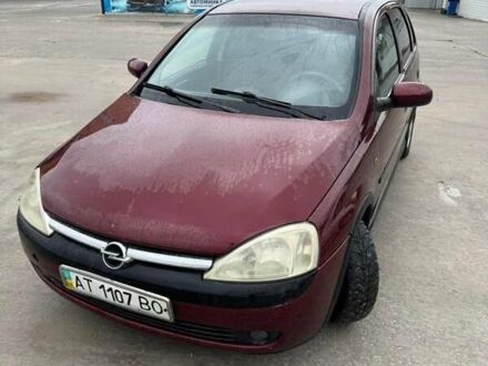Опель Корса 2002 в Бурштыне на Automoto.ua Красный Опель Корса, объемом двигателя 1.2 л и пробегом 250 тыс. км за 1920 $, фото 1 на Automoto.ua