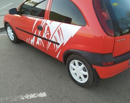 Красный Опель Корса, объемом двигателя 1 л и пробегом 254 тыс. км за 3200 $, фото 1 на Automoto.ua