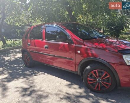 Красный Опель Корса, объемом двигателя 1.2 л и пробегом 201 тыс. км за 2700 $, фото 1 на Automoto.ua