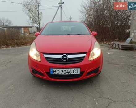Красный Опель Корса, объемом двигателя 1.25 л и пробегом 230 тыс. км за 4200 $, фото 1 на Automoto.ua