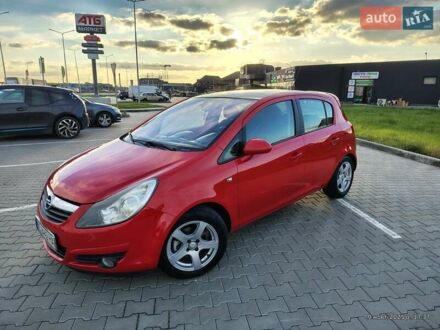 Опель Корса 2008 в Луцке на Automoto.ua Красный Опель Корса, объемом двигателя 1.4 л и пробегом 177 тыс. км за 7200 $, фото 1 на Automoto.ua