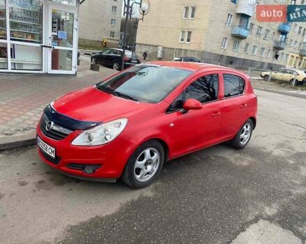 Красный Опель Корса, объемом двигателя 1.2 л и пробегом 130 тыс. км за 4800 $, фото 1 на Automoto.ua