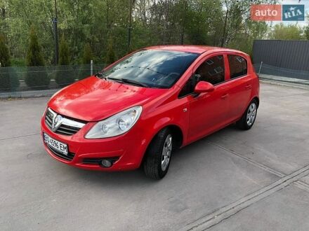 Красный Опель Корса, объемом двигателя 1.23 л и пробегом 122 тыс. км за 4300 $, фото 1 на Automoto.ua