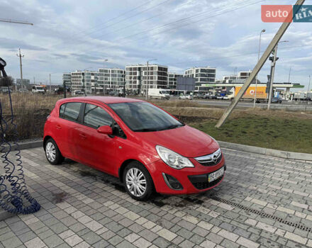 Красный Опель Корса, объемом двигателя 1.4 л и пробегом 149 тыс. км за 5850 $, фото 1 на Automoto.ua