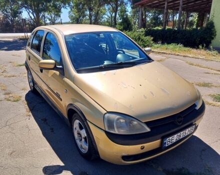 Желтый Опель Корса, объемом двигателя 1.2 л и пробегом 290 тыс. км за 2500 $, фото 1 на Automoto.ua