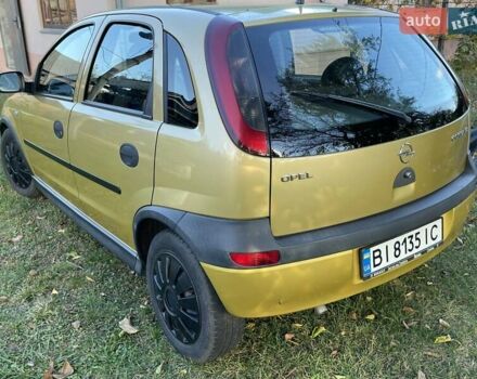 Опель Корса 2002 у Полтаві на Automoto.ua Жовтий Опель Корса, об'ємом двигуна 1.2 л та пробігом 192 тис. км за 3600 $, фото 5 на Automoto.ua