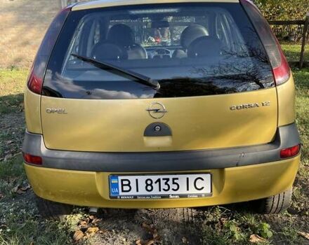Опель Корса 2002 у Полтаві на Automoto.ua Жовтий Опель Корса, об'ємом двигуна 1.2 л та пробігом 192 тис. км за 3600 $, фото 4 на Automoto.ua