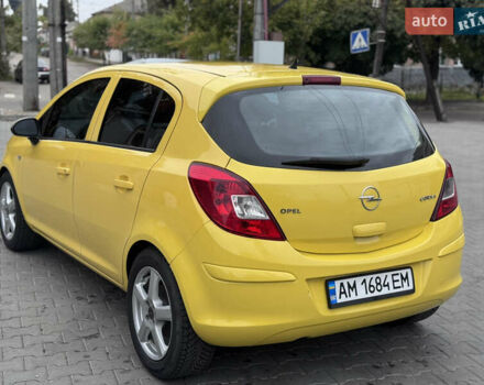 Желтый Опель Корса, объемом двигателя 1.4 л и пробегом 160 тыс. км за 4450 $, фото 6 на Automoto.ua