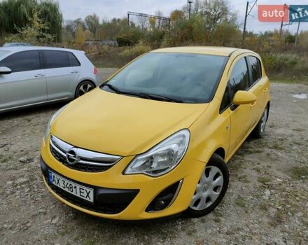 Желтый Опель Корса, объемом двигателя 1.23 л и пробегом 176 тыс. км за 5500 $, фото 30 на Automoto.ua