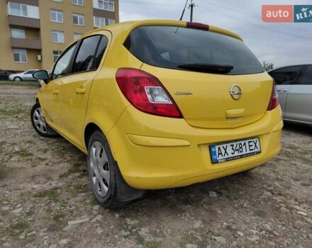 Желтый Опель Корса, объемом двигателя 1.23 л и пробегом 176 тыс. км за 5500 $, фото 26 на Automoto.ua