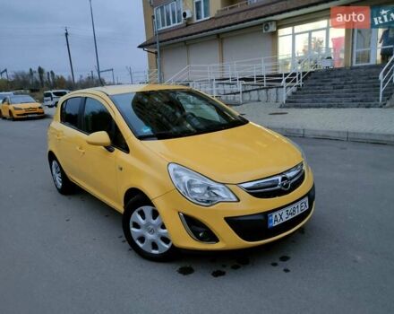 Желтый Опель Корса, объемом двигателя 1.23 л и пробегом 176 тыс. км за 5500 $, фото 18 на Automoto.ua