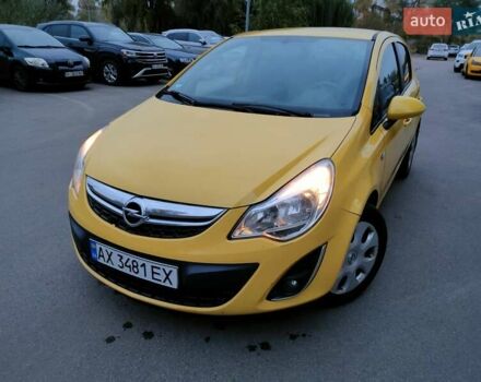 Желтый Опель Корса, объемом двигателя 1.23 л и пробегом 176 тыс. км за 5750 $, фото 12 на Automoto.ua