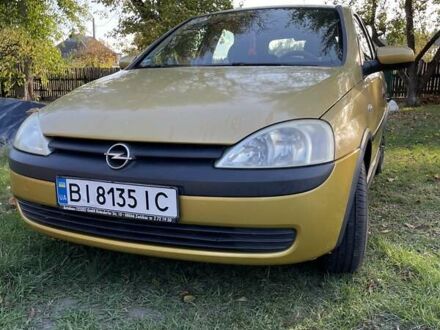 Опель Корса 2002 в Полтаве на Automoto.ua Желтый Опель Корса, объемом двигателя 1.2 л и пробегом 192 тыс. км за 3600 $, фото 1 на Automoto.ua