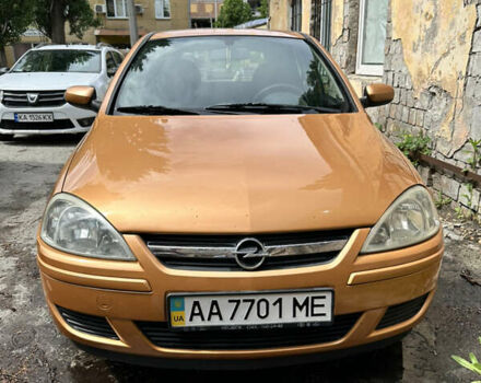 Желтый Опель Корса, объемом двигателя 1.2 л и пробегом 205 тыс. км за 2999 $, фото 1 на Automoto.ua