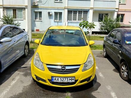 Опель Корса 2008 в Харькове на Automoto.ua Желтый Опель Корса, объемом двигателя 1.2 л и пробегом 249 тыс. км за 3700 $, фото 1 на Automoto.ua