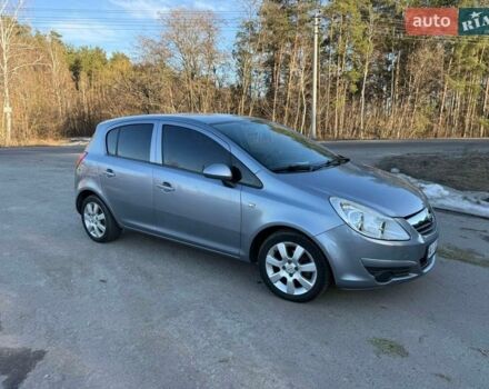 Серый Опель Корса, объемом двигателя 1.36 л и пробегом 157 тыс. км за 4200 $, фото 1 на Automoto.ua