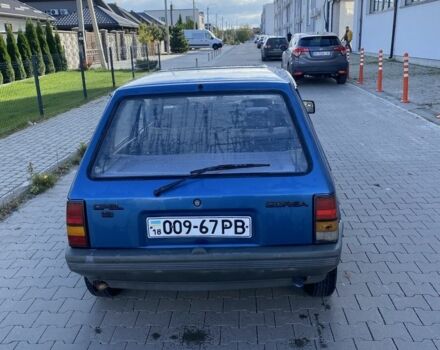 Синий Опель Корса, объемом двигателя 1.3 л и пробегом 51 тыс. км за 1300 $, фото 3 на Automoto.ua