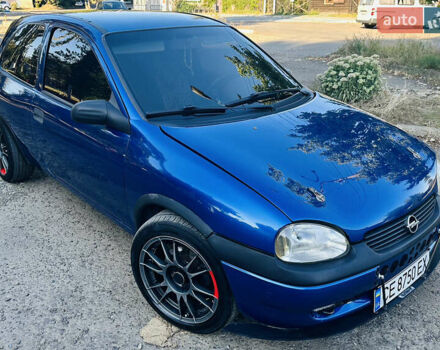 Синий Опель Корса, объемом двигателя 1.2 л и пробегом 100 тыс. км за 5500 $, фото 3 на Automoto.ua