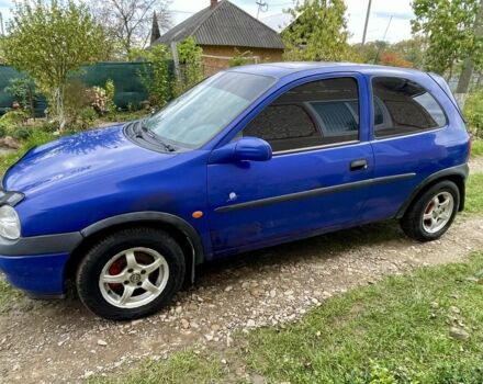 Синий Опель Корса, объемом двигателя 1.2 л и пробегом 190 тыс. км за 1700 $, фото 6 на Automoto.ua