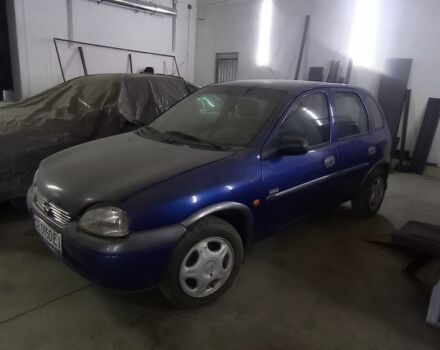 Синий Опель Корса, объемом двигателя 1 л и пробегом 250 тыс. км за 1200 $, фото 3 на Automoto.ua