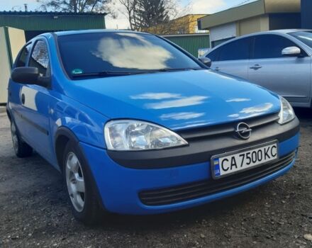 Синий Опель Корса, объемом двигателя 1.2 л и пробегом 208 тыс. км за 3550 $, фото 1 на Automoto.ua