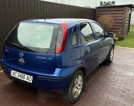 Синий Опель Корса, объемом двигателя 1.2 л и пробегом 255 тыс. км за 3600 $, фото 2 на Automoto.ua