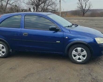Синий Опель Корса, объемом двигателя 1 л и пробегом 274 тыс. км за 3000 $, фото 2 на Automoto.ua