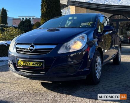 Синий Опель Корса, объемом двигателя 1.2 л и пробегом 194 тыс. км за 5200 $, фото 2 на Automoto.ua