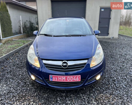 Синий Опель Корса, объемом двигателя 1.4 л и пробегом 192 тыс. км за 5650 $, фото 1 на Automoto.ua