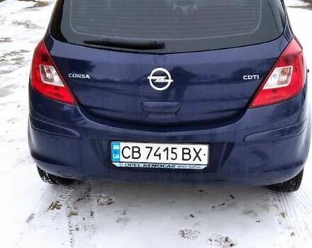 Синий Опель Корса, объемом двигателя 1.3 л и пробегом 206 тыс. км за 5600 $, фото 3 на Automoto.ua