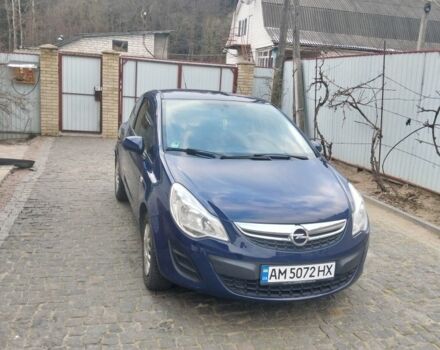 Синий Опель Корса, объемом двигателя 1.2 л и пробегом 1 тыс. км за 4600 $, фото 4 на Automoto.ua