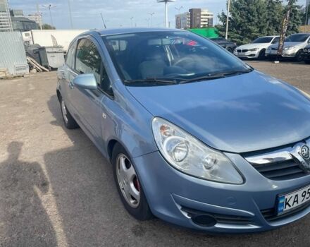 Синий Опель Корса, объемом двигателя 1.2 л и пробегом 166 тыс. км за 3950 $, фото 1 на Automoto.ua