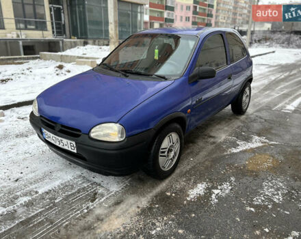 Синий Опель Корса, объемом двигателя 1.4 л и пробегом 201 тыс. км за 1950 $, фото 1 на Automoto.ua