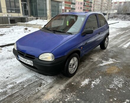 Синий Опель Корса, объемом двигателя 1.4 л и пробегом 202 тыс. км за 1950 $, фото 1 на Automoto.ua