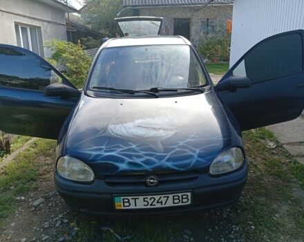 Синий Опель Корса, объемом двигателя 1 л и пробегом 35 тыс. км за 1300 $, фото 1 на Automoto.ua