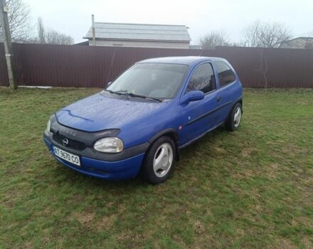 Синий Опель Корса, объемом двигателя 1.4 л и пробегом 274 тыс. км за 1200 $, фото 1 на Automoto.ua