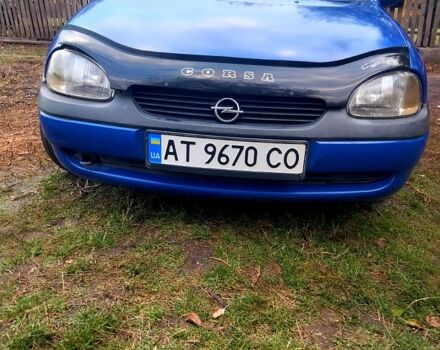 Опель Корса 1998 у Шишаках на Automoto.ua Синій Опель Корса, об'ємом двигуна 1.4 л та пробігом 270 тис. км за 999 $, фото 1 на Automoto.ua