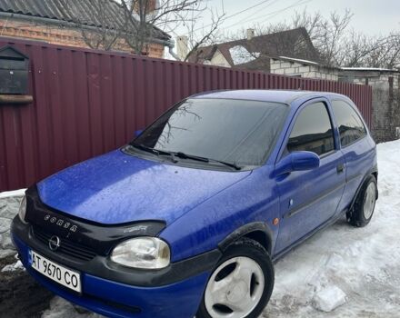 Синий Опель Корса, объемом двигателя 1.4 л и пробегом 273 тыс. км за 800 $, фото 1 на Automoto.ua