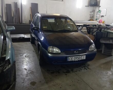 Синій Опель Корса, об'ємом двигуна 1 л та пробігом 250 тис. км за 1200 $, фото 1 на Automoto.ua