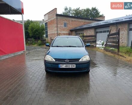 Синий Опель Корса, объемом двигателя 1 л и пробегом 345 тыс. км за 1550 $, фото 1 на Automoto.ua