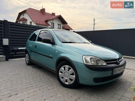 Синий Опель Корса, объемом двигателя 1 л и пробегом 155 тыс. км за 3400 $, фото 1 на Automoto.ua