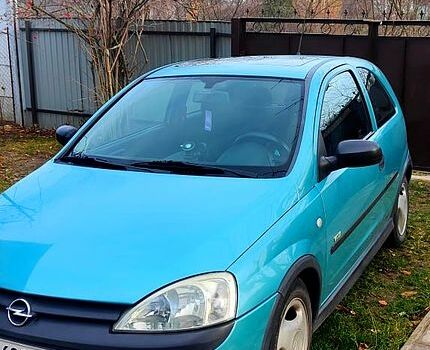 Синий Опель Корса, объемом двигателя 1 л и пробегом 180 тыс. км за 3000 $, фото 1 на Automoto.ua