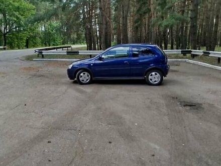 Синий Опель Корса, объемом двигателя 1 л и пробегом 200 тыс. км за 3600 $, фото 1 на Automoto.ua