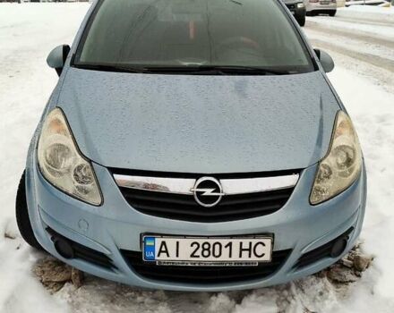 Синий Опель Корса, объемом двигателя 1.2 л и пробегом 205 тыс. км за 4000 $, фото 1 на Automoto.ua