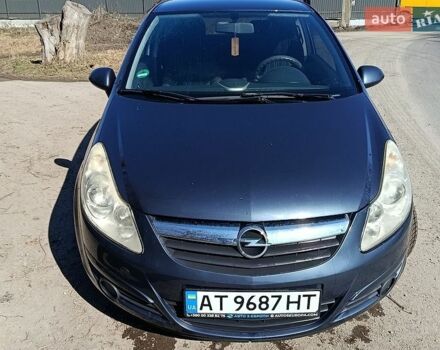 Синий Опель Корса, объемом двигателя 1 л и пробегом 150 тыс. км за 3250 $, фото 1 на Automoto.ua