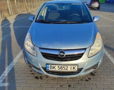 Синий Опель Корса, объемом двигателя 1.23 л и пробегом 215 тыс. км за 4500 $, фото 1 на Automoto.ua